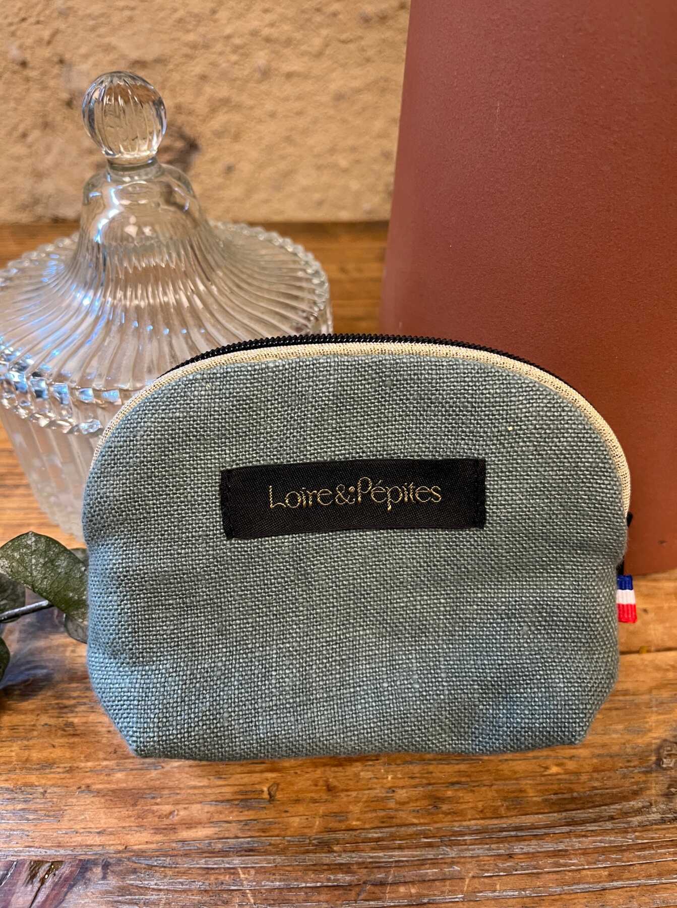 PORTE MONNAIE – Lin – Blue denim