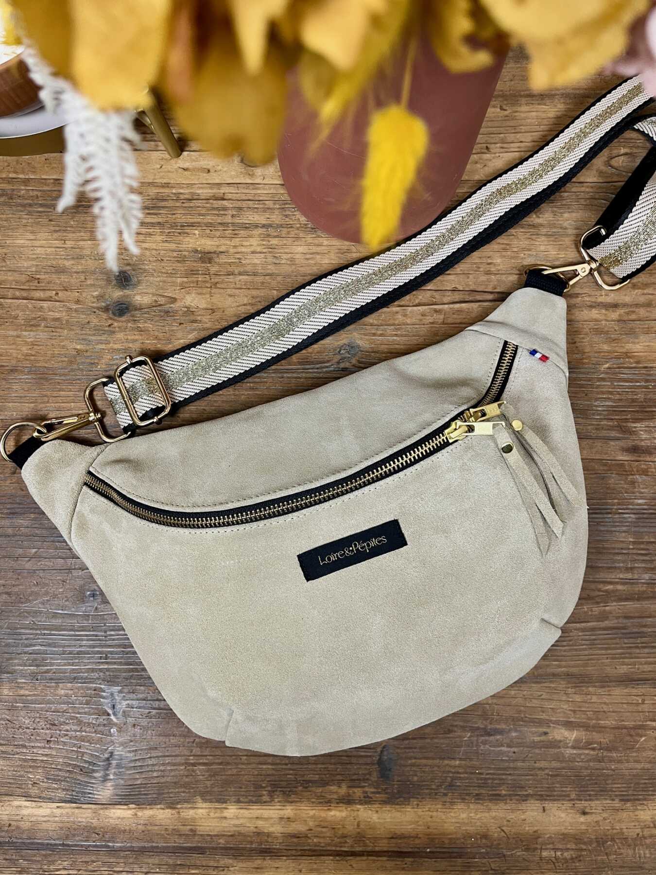 BANANE – Cuir – Sable