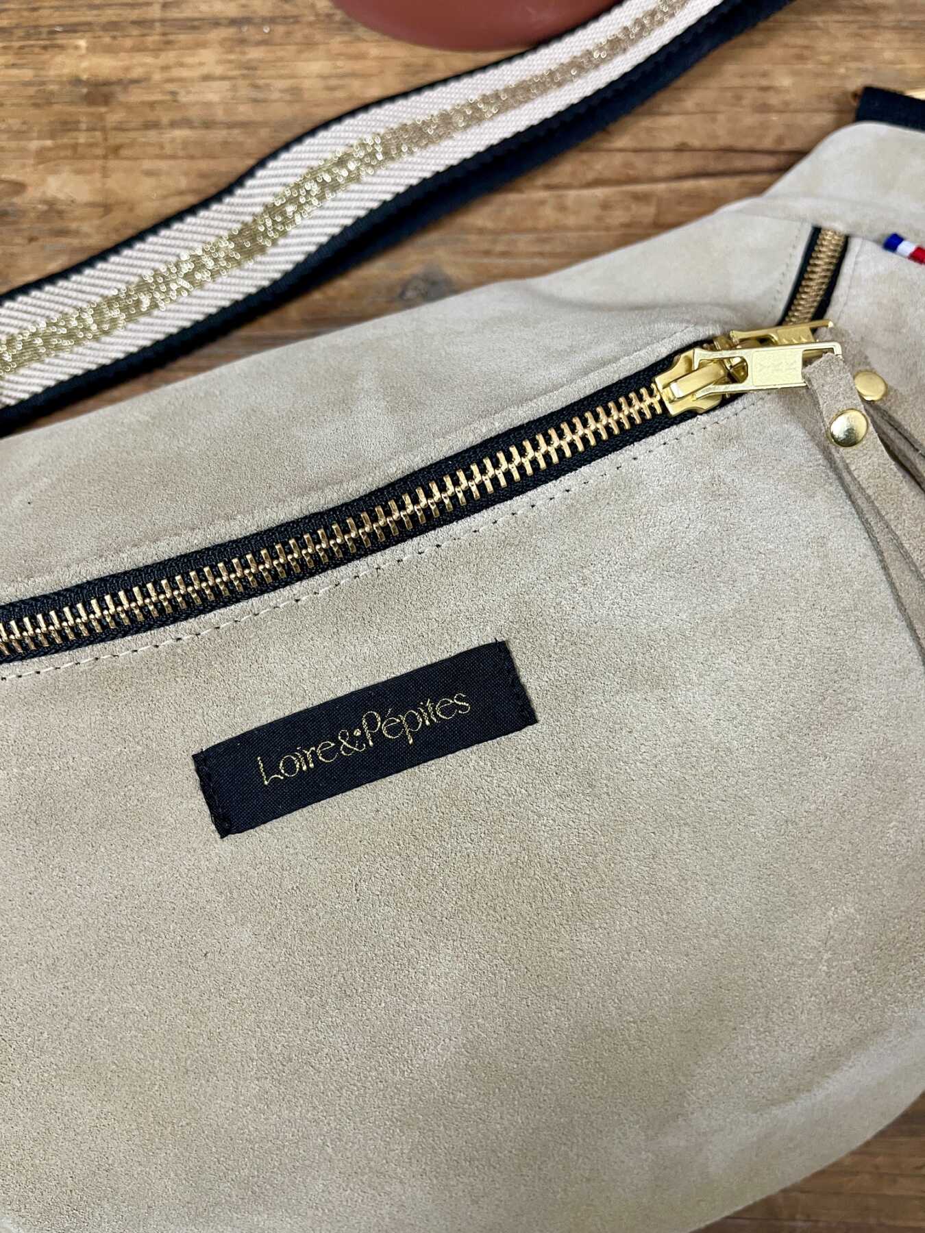 BANANE – Cuir – Sable
