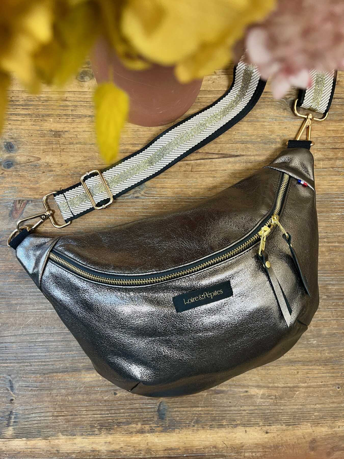 BANANE – Cuir – Irisé Alu