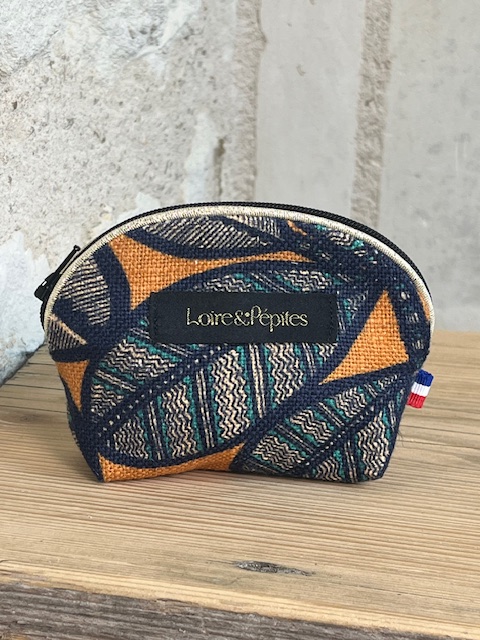 Porte-monnaie fait main | Mini trousse artisanale