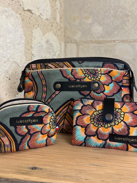 TROUSSE fleurie fait main | Pochette artisanale colorée – Image 6