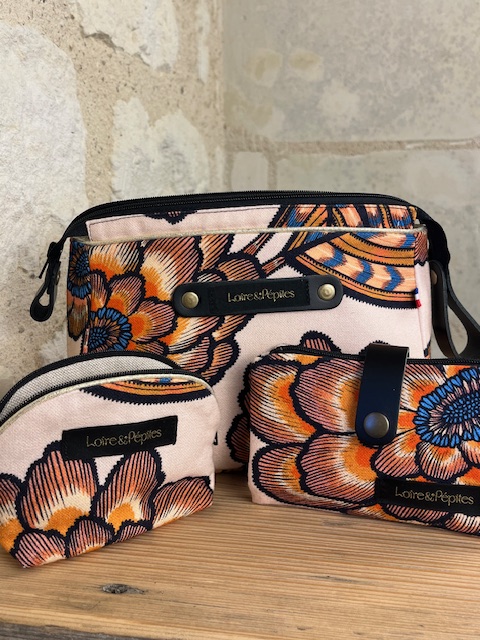 TROUSSE fleurie fait main | Pochette artisanale colorée – Image 5