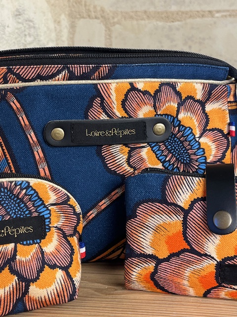 TROUSSE fleurie fait main | Pochette artisanale colorée – Image 7