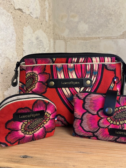 TROUSSE fleurie fait main | Pochette artisanale colorée – Image 4