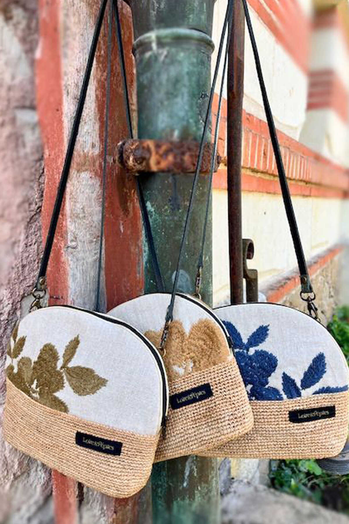 Sac Bandoulière Raphia | Fait Main