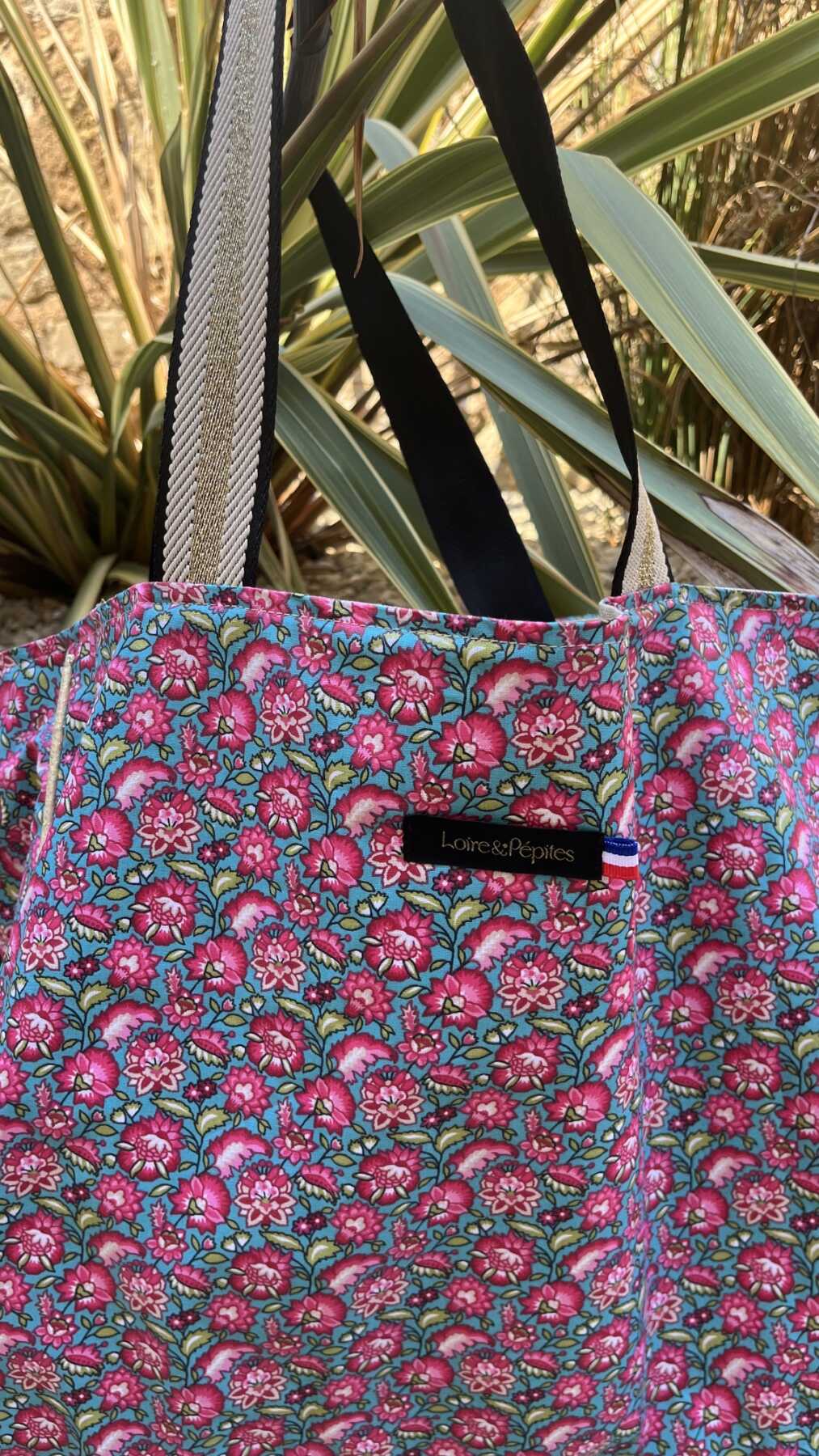 Cabas Plage Fleuri