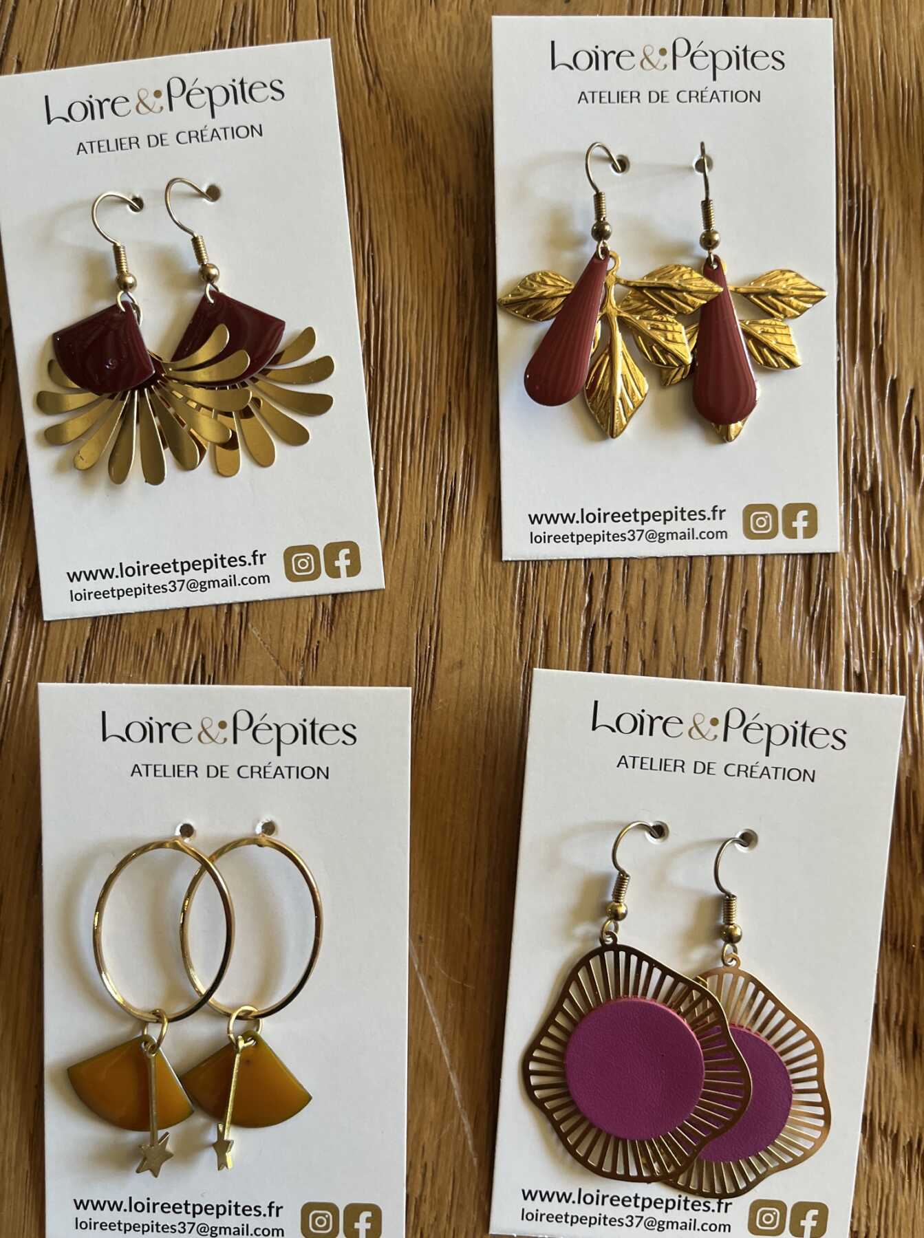 Boucles d’Oreilles / PRIX DOUX